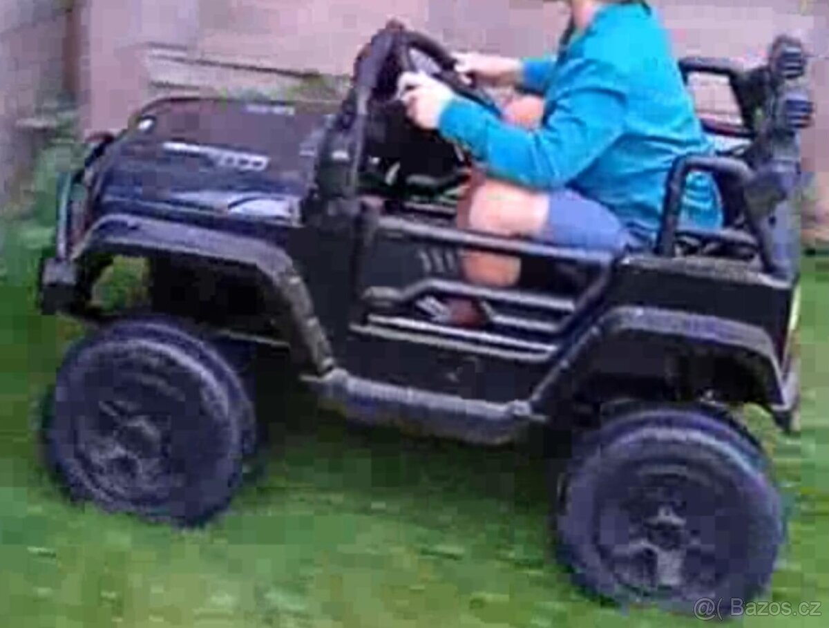 Dětské elektrické autíčko Jeep - 3