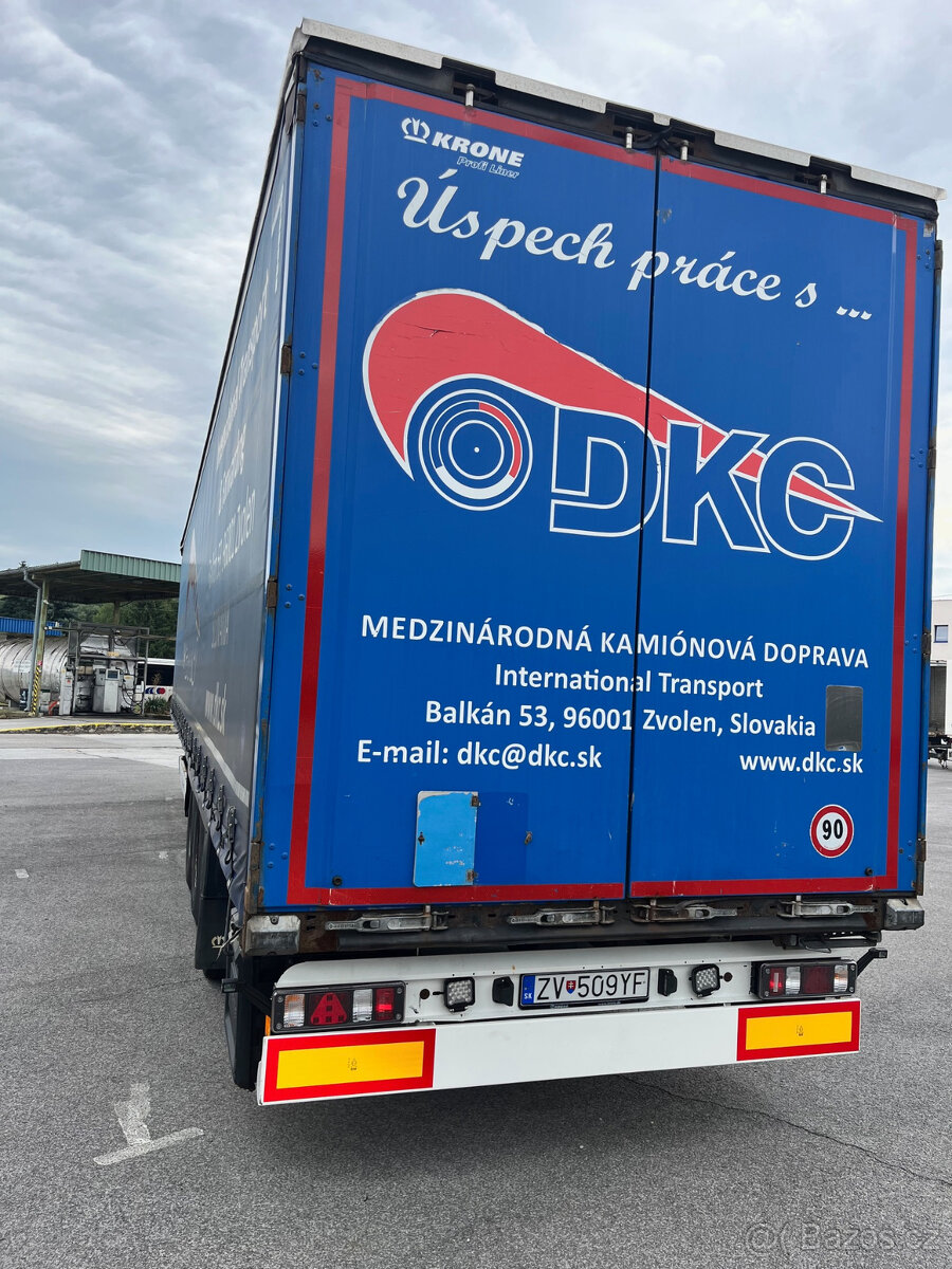 Prodám plachtový návěs KRONE Profiliner - 3