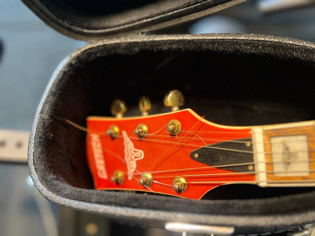 Elektrická kytara typ Gretsch (Kopie) + Pevný kufr - 3