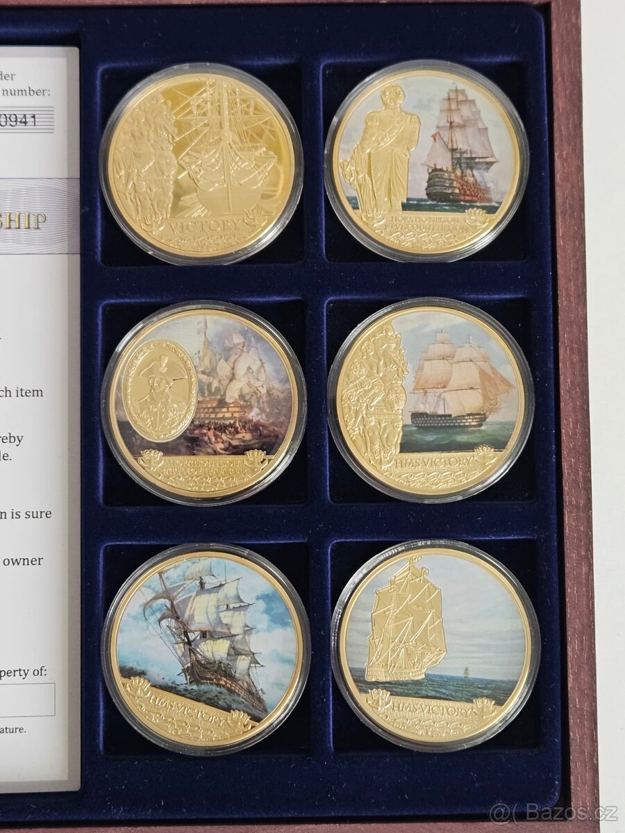 Kolekce 250 let HMS Victory - krásný vánoční dárek - 3