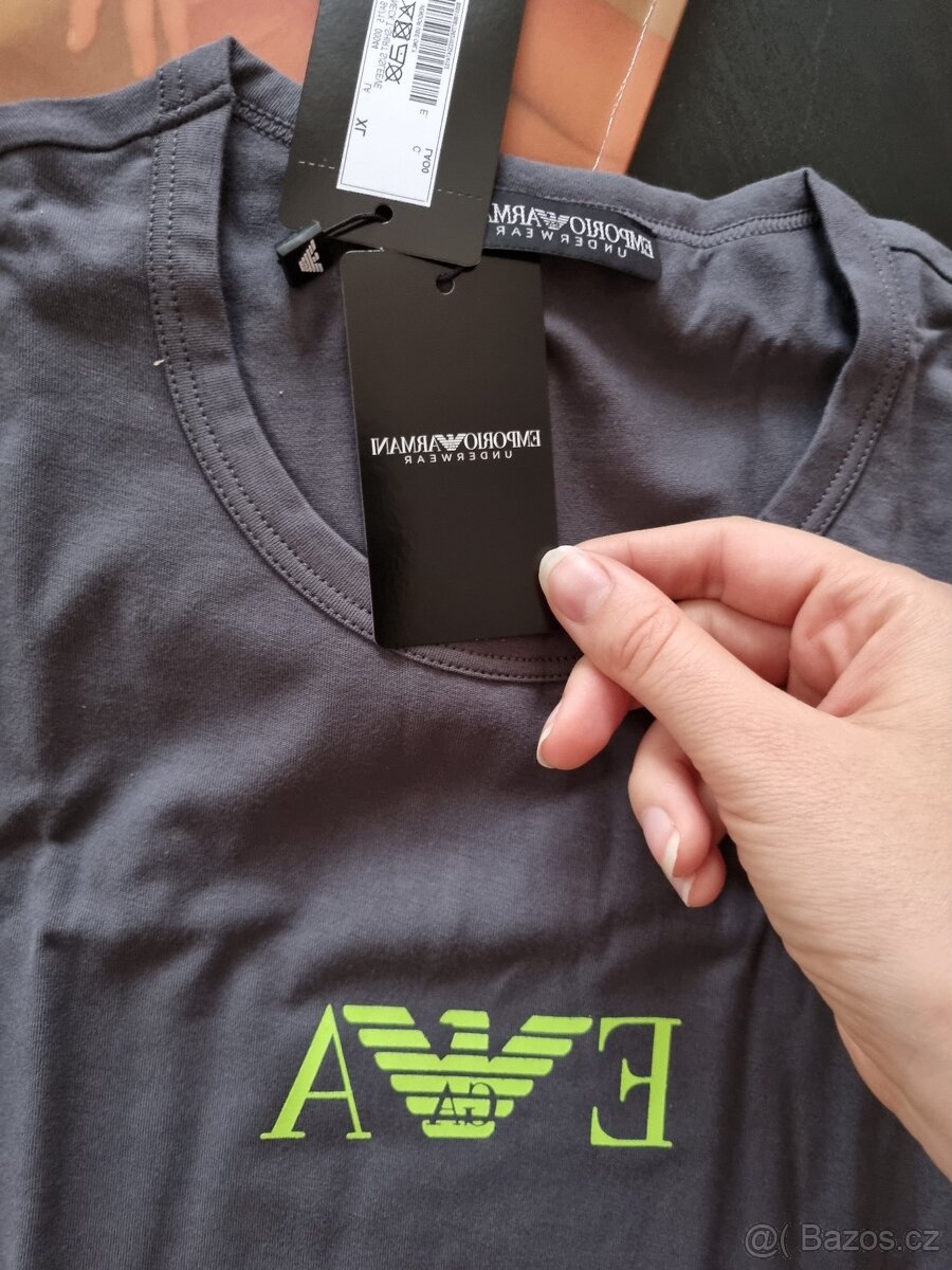 Pánské triko Emporio Armani - 3