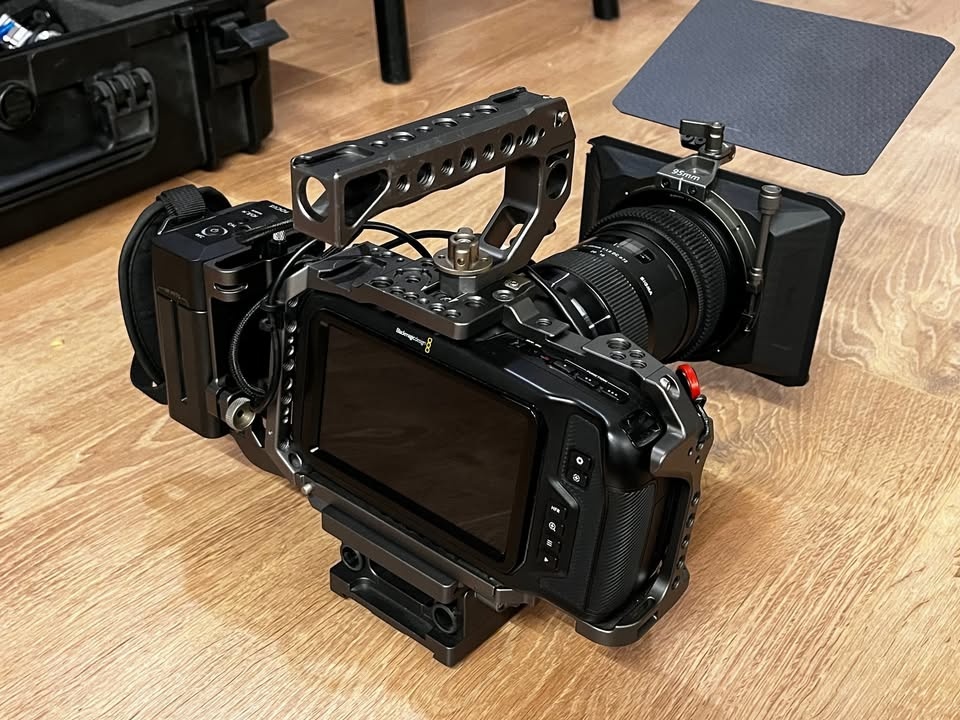 Blackmagic Pocket Cinema Camera 6K – kompletní profi set (Ti - 3