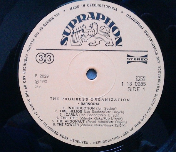 The Progress Organization – Barnodaj ( LP ) - 3
