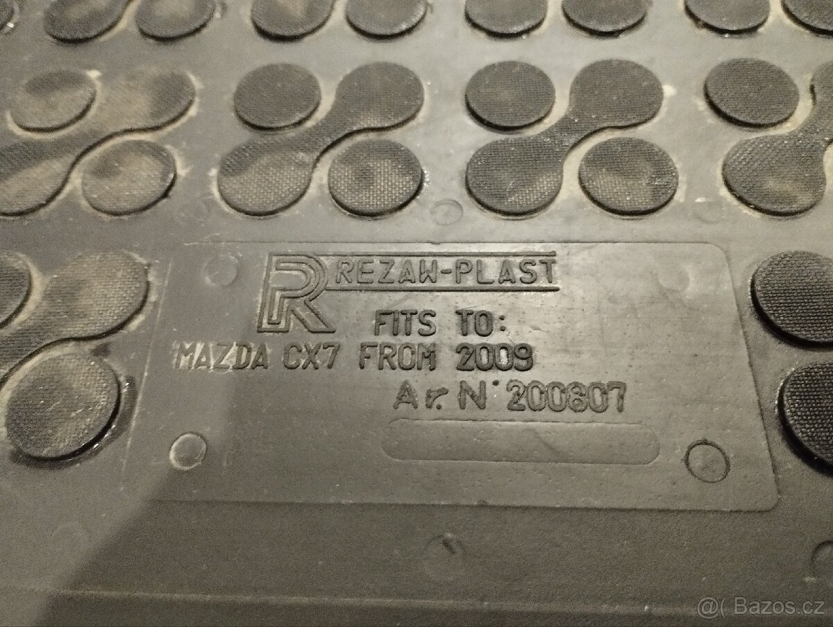 gumové koberce Mazda CX 7 - 3