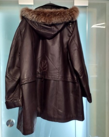 dámská kožená bunda / párka - 3