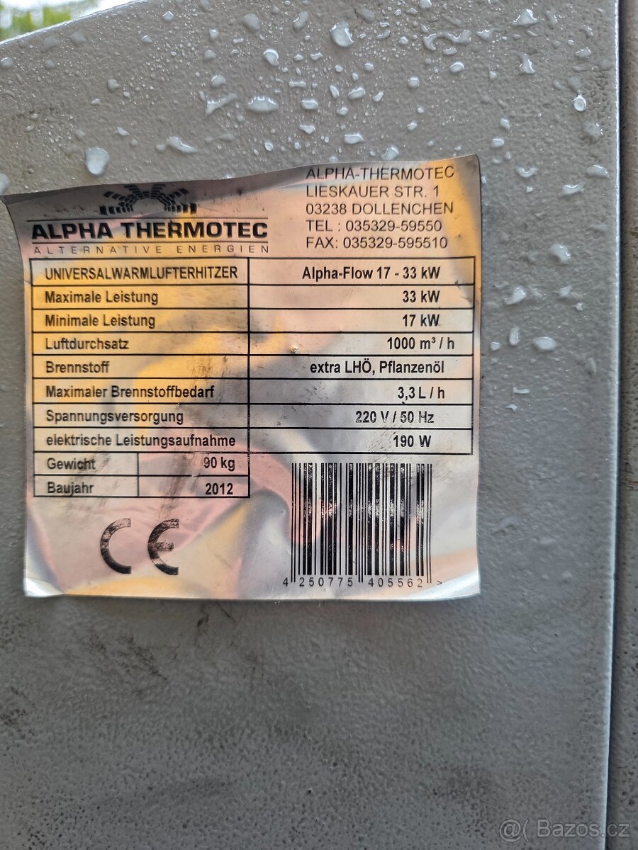 Kamna na vyjety olej - 3