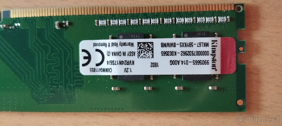 Kingstone 4GB DDR 4 - 3