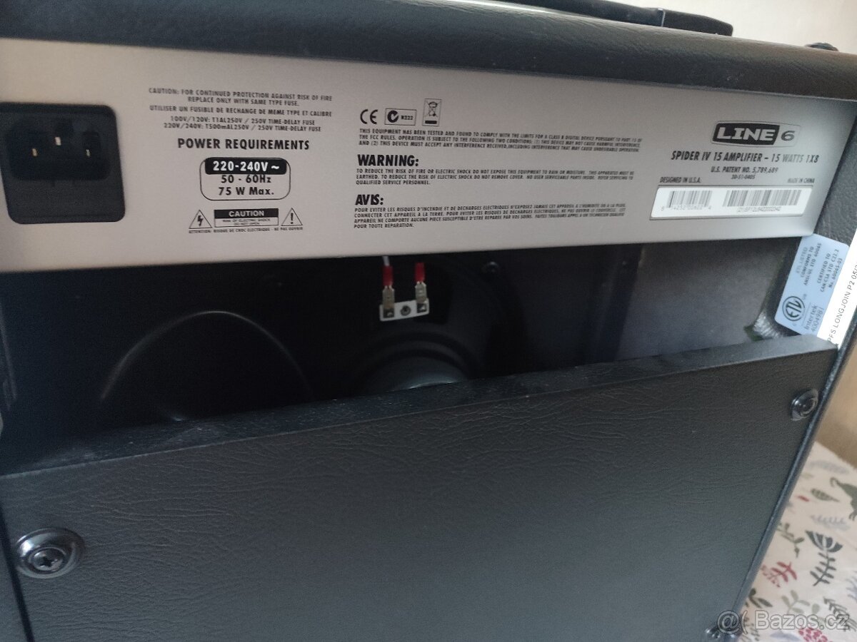 Prodám kytarové kombo Line 6 Spider IV 15 - 3