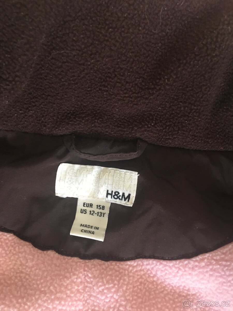 Zimní, lyžařská bunda H&M, 11-13 let. - 3