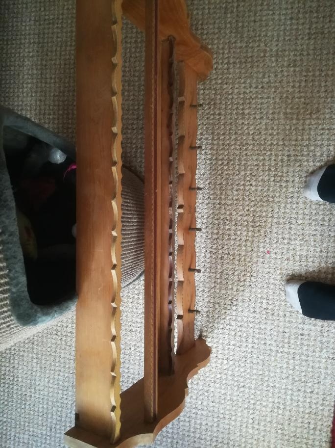 Polička vyřezávaná velká - 3