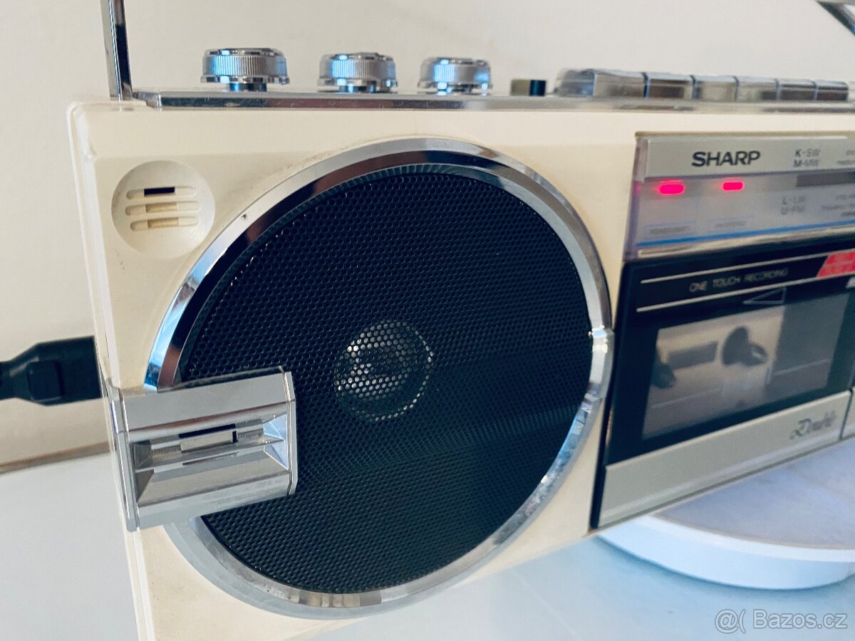 Radiomagnetofon Sharp QT 77 HW, rok 1984 - 3