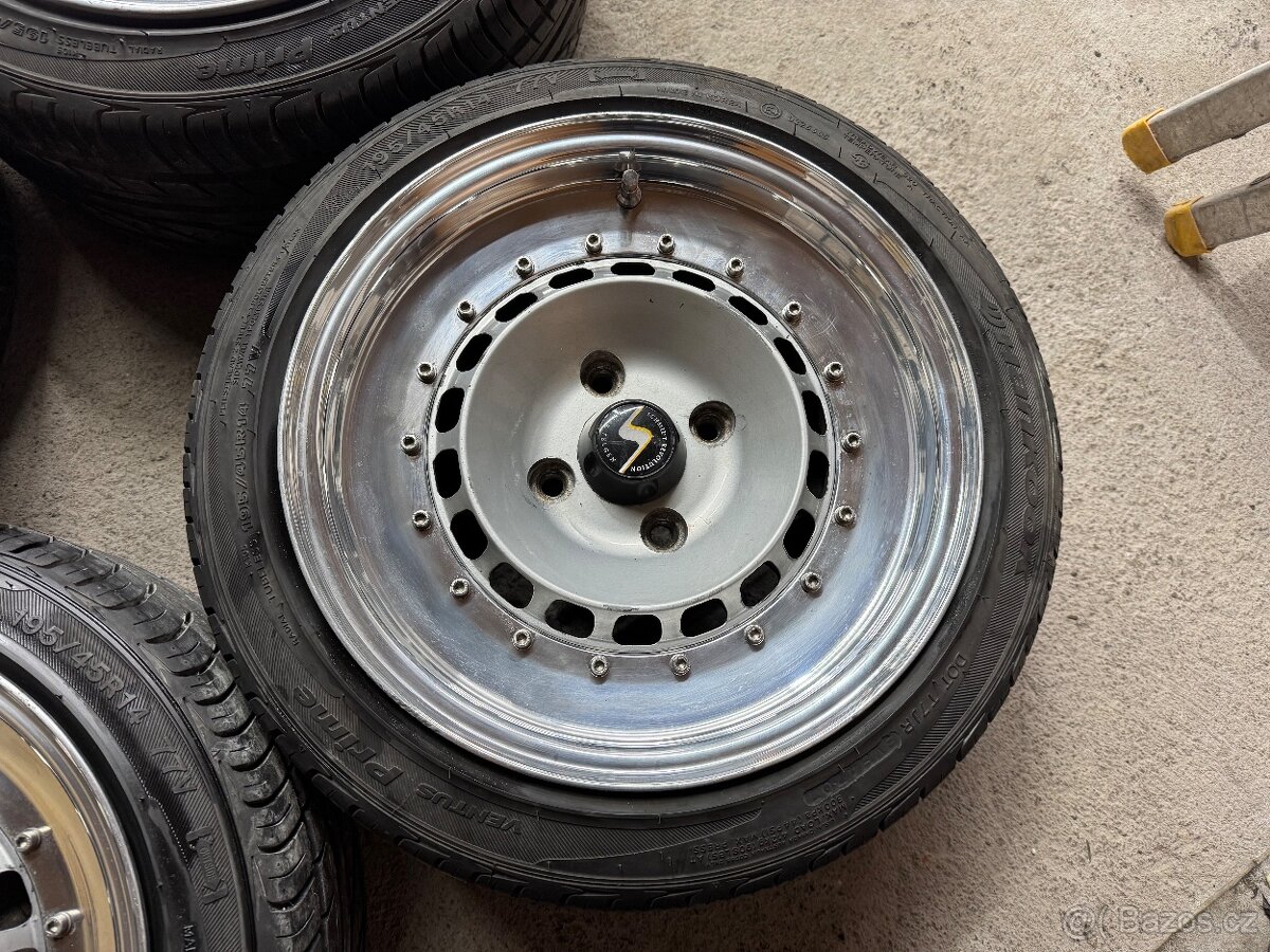 Schmidt 4x108 r14 3dílné alu - 3