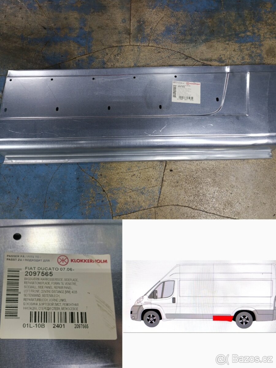 Jumper, Ducato, Boxer karosářské díly - 3