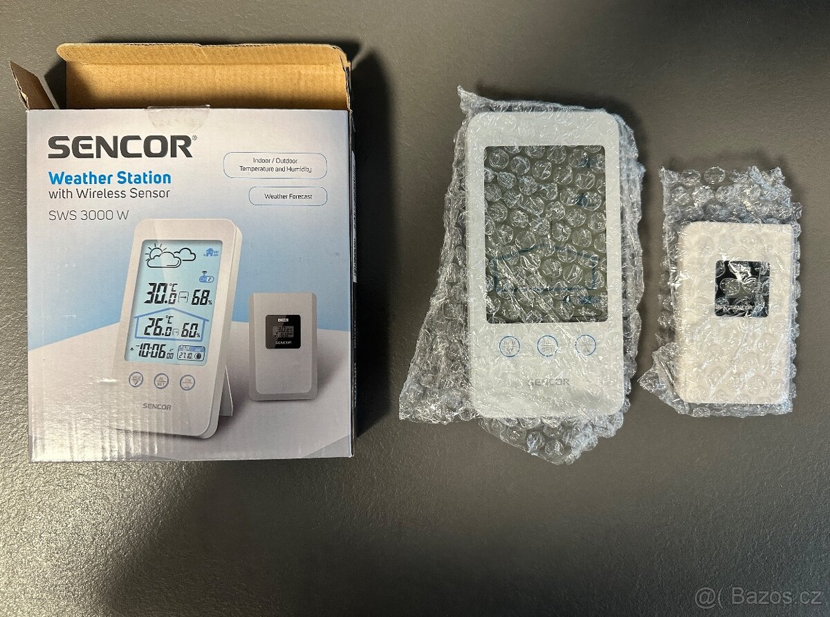 Meteostanice Sencor s LCD displejem - 3