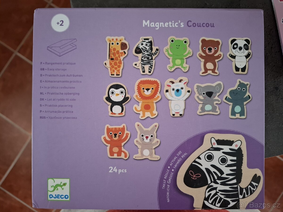 Djeco Magnetická zvířátka - 3