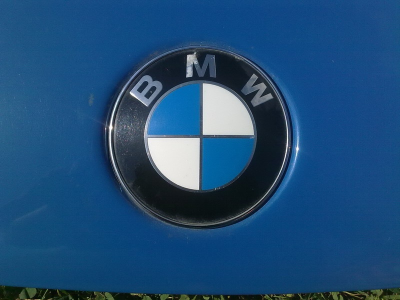 BMW e36 kapota modrá santorinblau II - 3