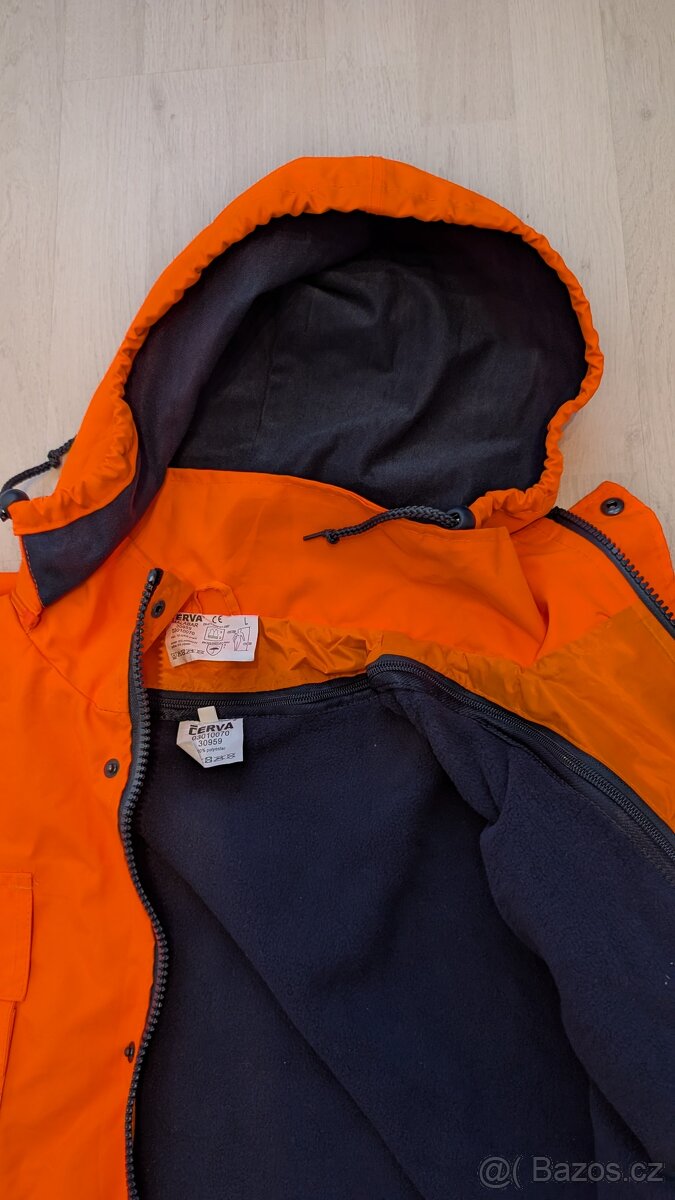 Reflexní bunda, zimní, Červa Malabar 2v1, vel.L - 3