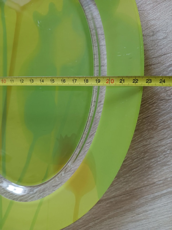 Skleněné tácy, talíře - 3