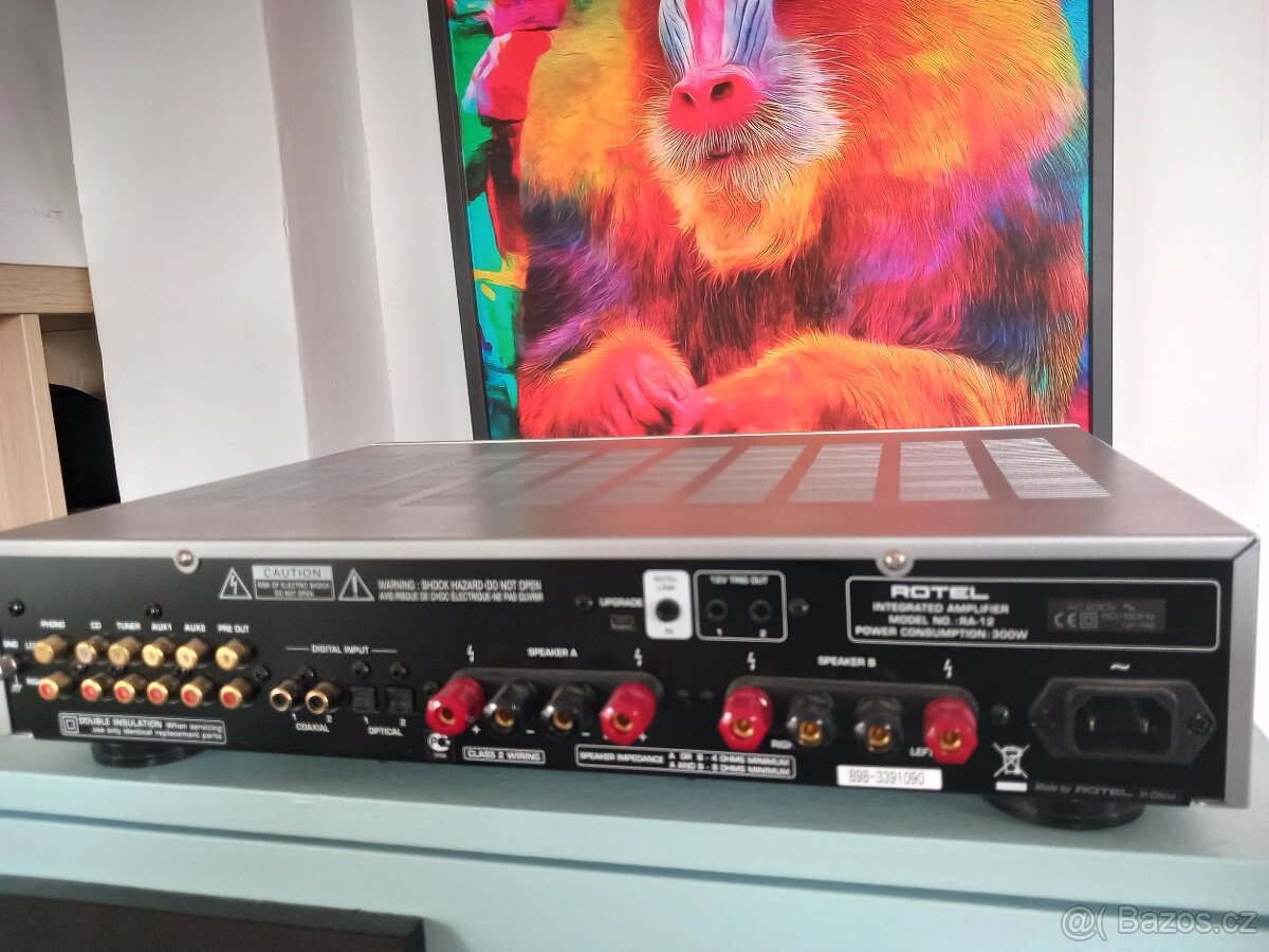 Prodám integrovaný zesilovač ROTEL RA12 - 3