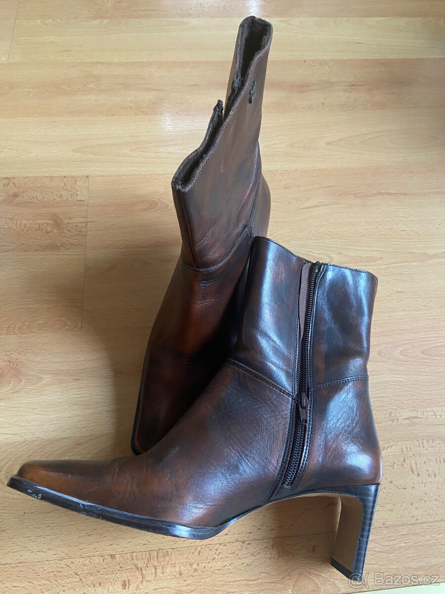 Kožené boty vel 40 Joe Sanchez - 3