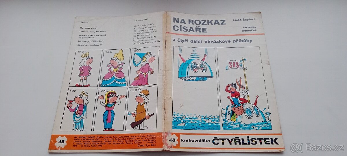 Čtyřlístek č. 48 - 54. Ročník 1976. - 3