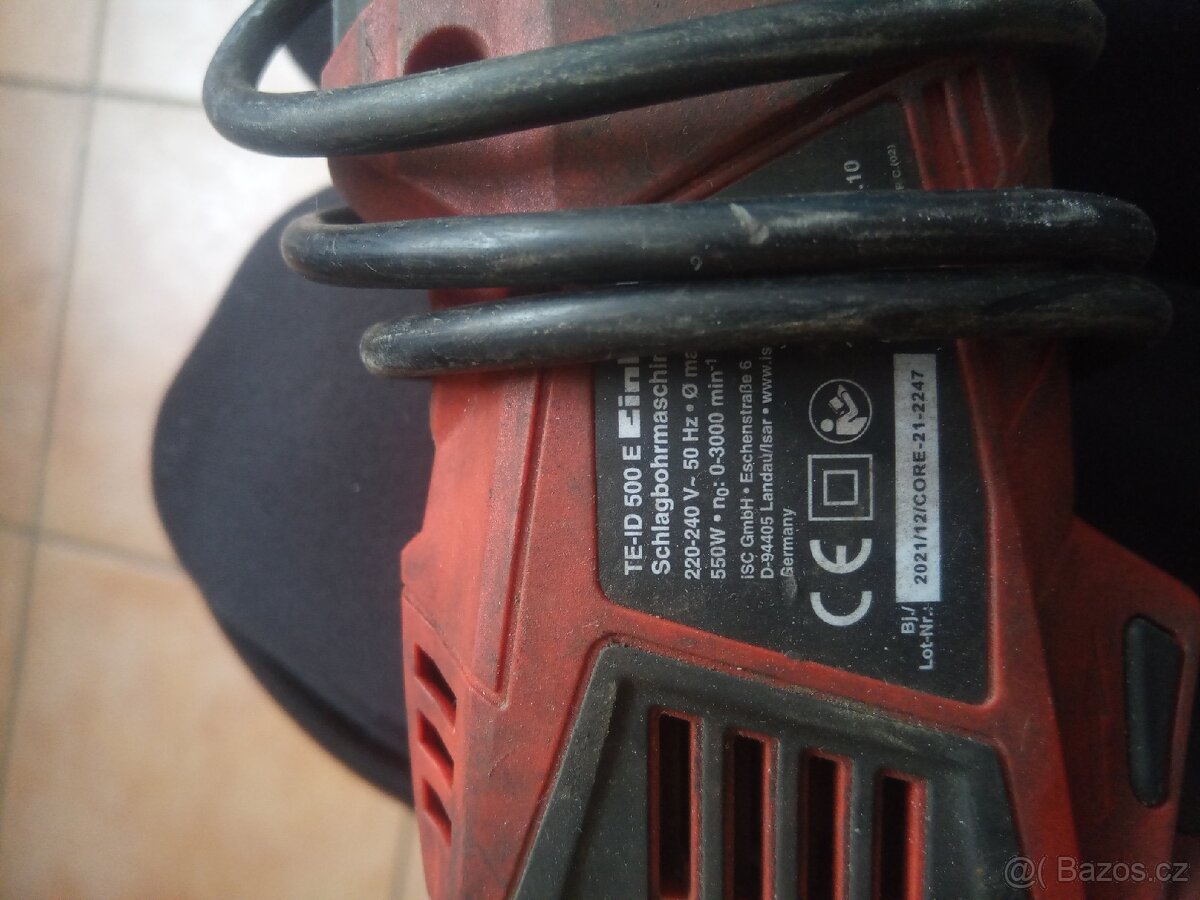 Příklepová vrtačka Einhell - 3