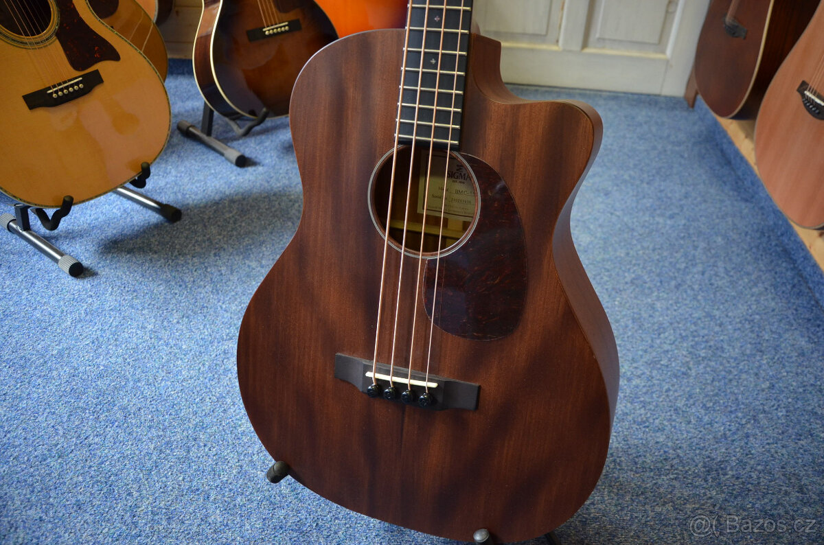 AKUSTICKÁ ČTYŘ - STRUNNÁ BASA Sigma Guitars BMC-15E PPP - 3