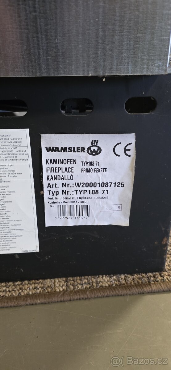 Prodám krbová kamna - 3