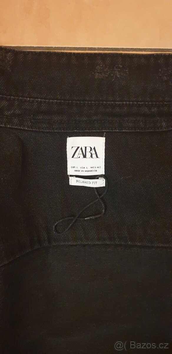 Pánská černá bunda Zara L - 3