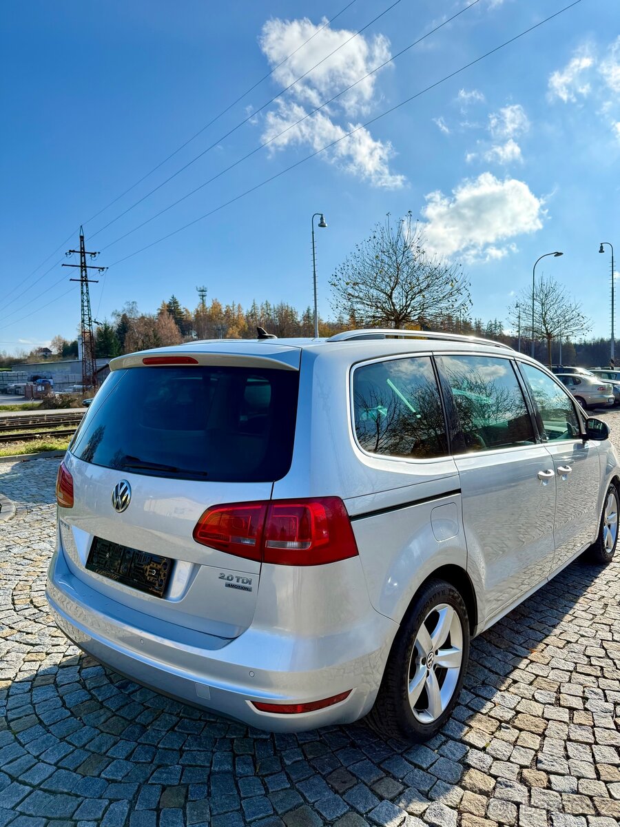 VW Sharan 2.0 TDI 4-motion Alcantara, Webasto - 3
