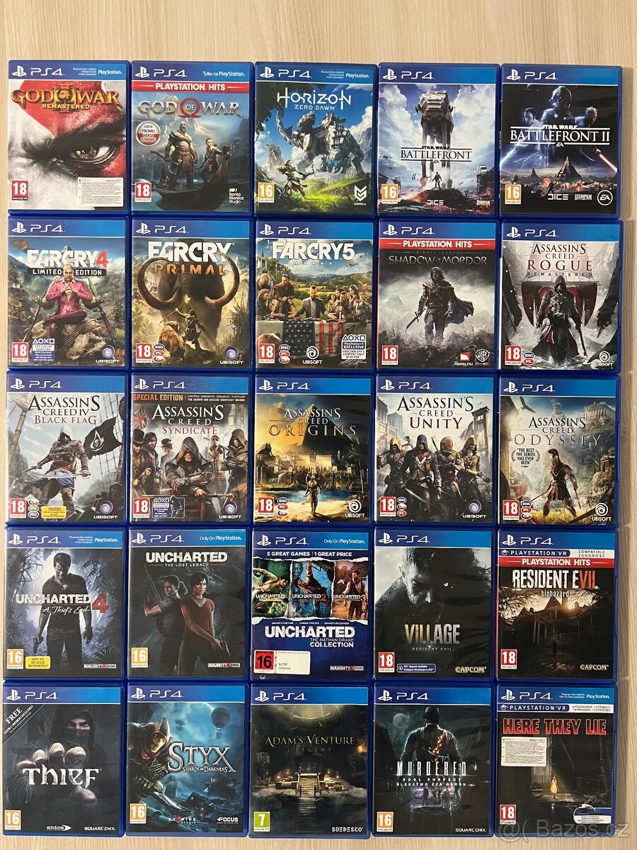 Hry pro PS4 / PlayStation 4 plně funkční - 3