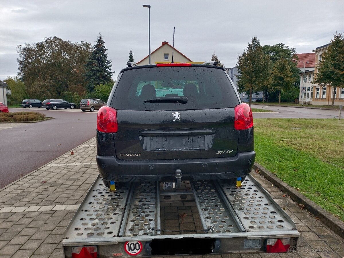 Peugeot 207SW,1,6 HDI,82KW PANORAMA, motor KO - 3