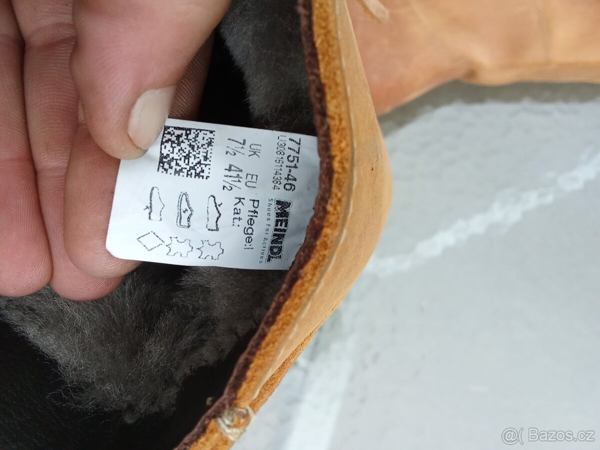 Vysoké teplé boty Meindl - 3