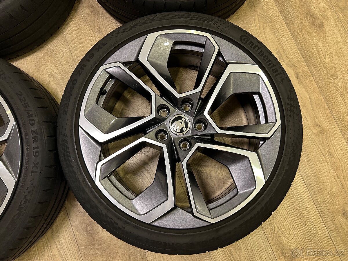 Originální alu kola R19 Škoda Octavia IV - 3