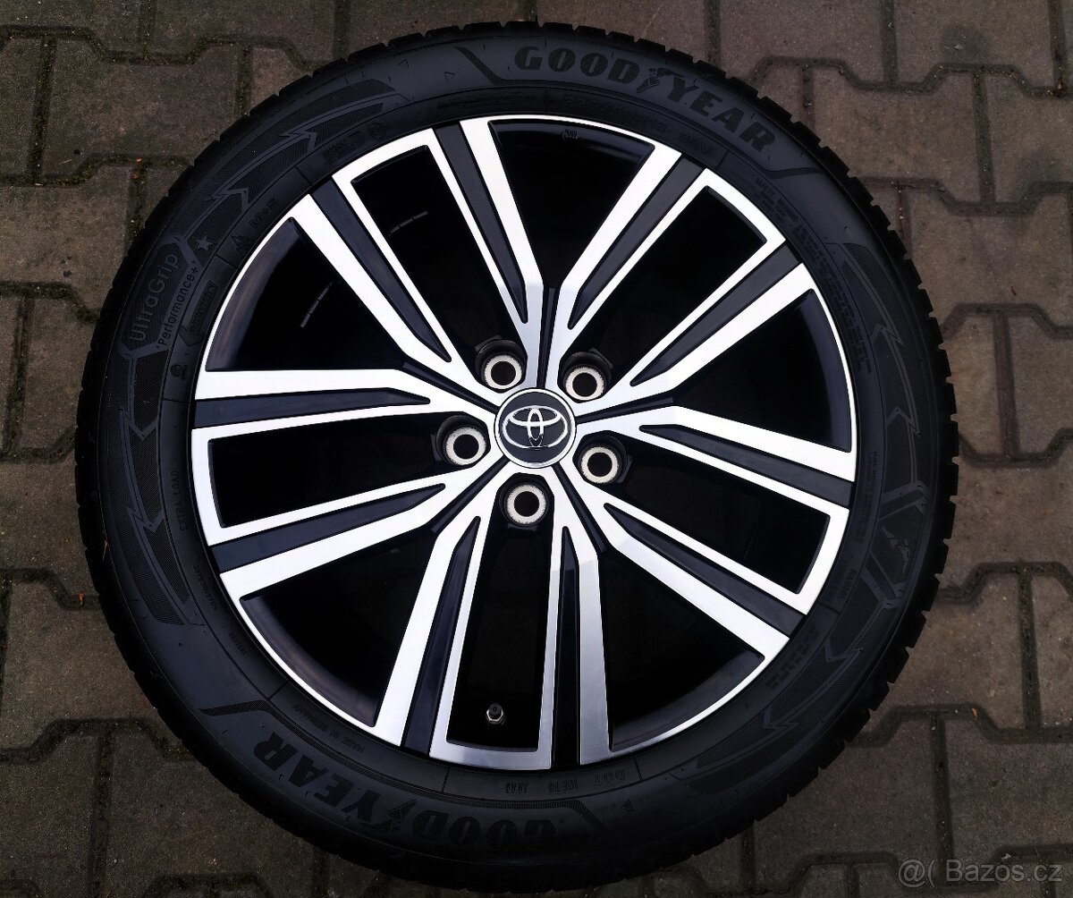 Alu kola originál Toyota Corolla Cross 5x114,3 R18 NOVÁ SADA - 3