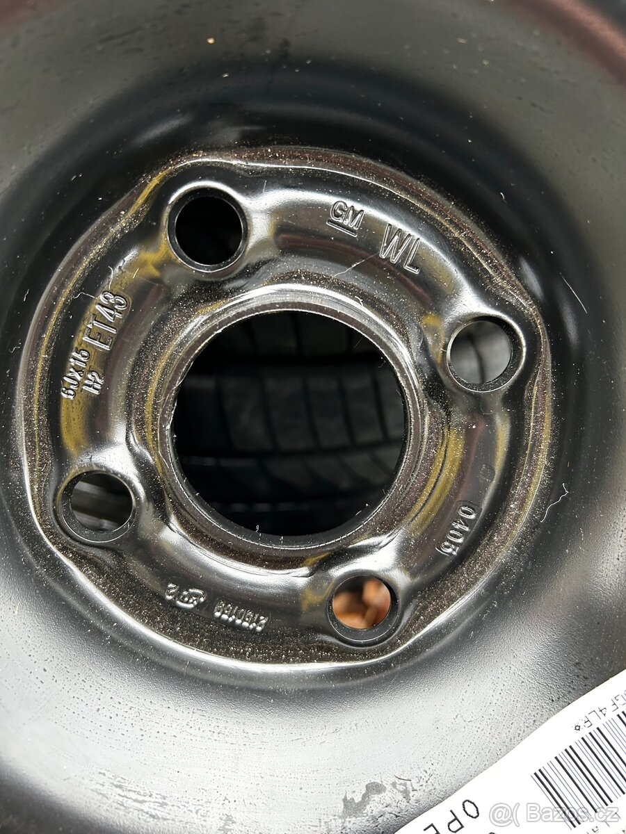 Rezervní kolo Opel 185/60/r15 - 3