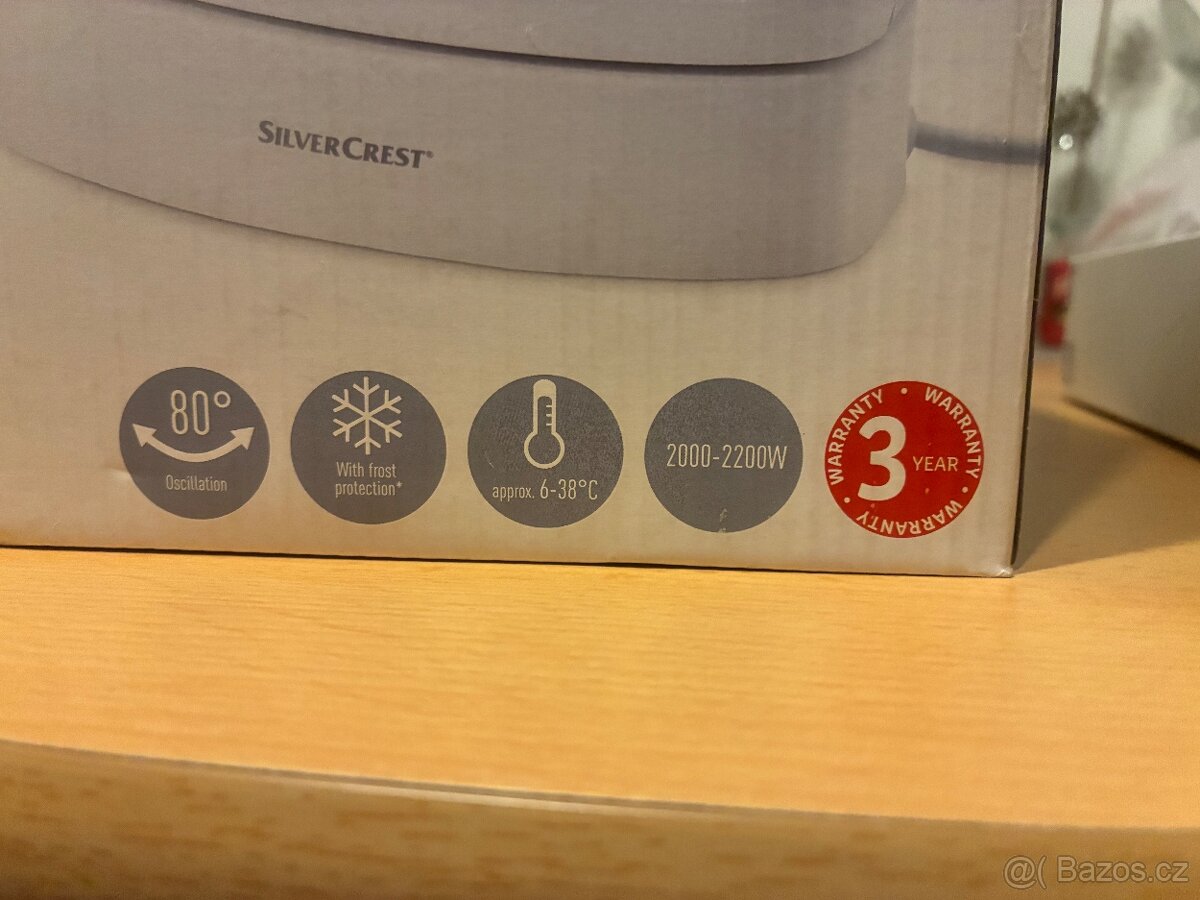 Horkovzdušný ventilátor Silvercrest - 3