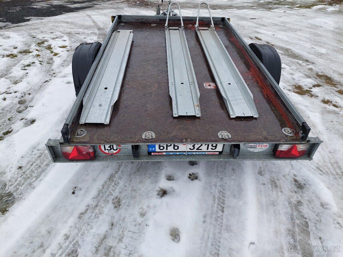 Prodám vlek na přepravu motociklů - 3
