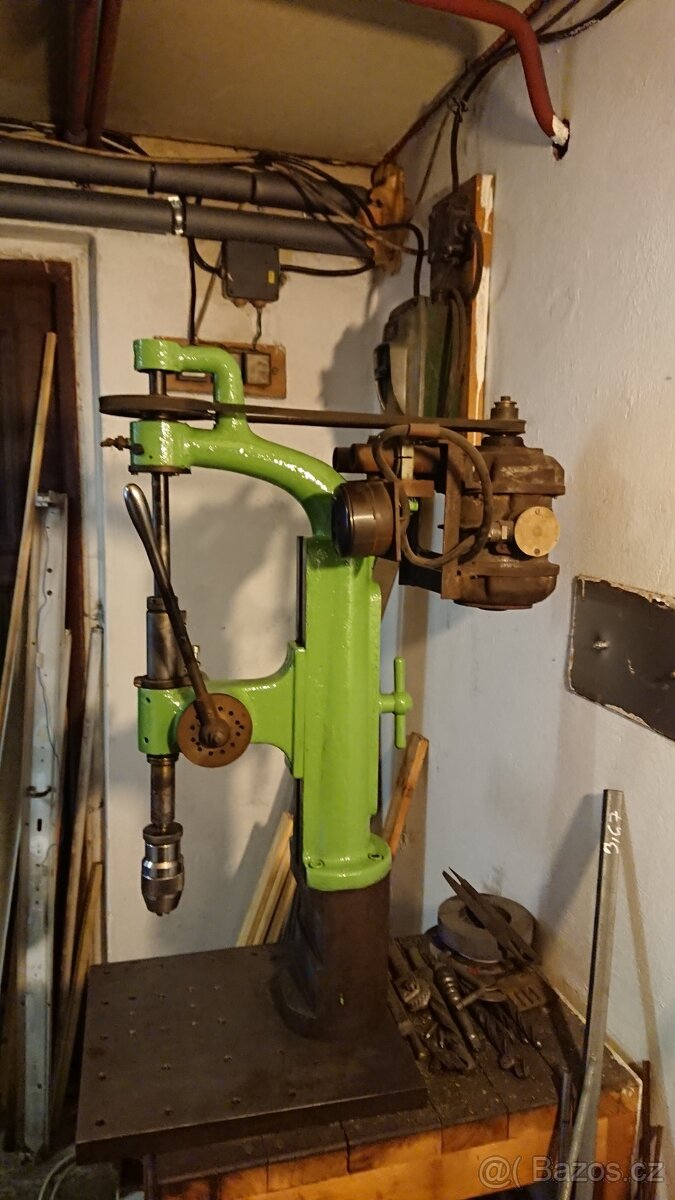 Stojanová vrtačka. - 3