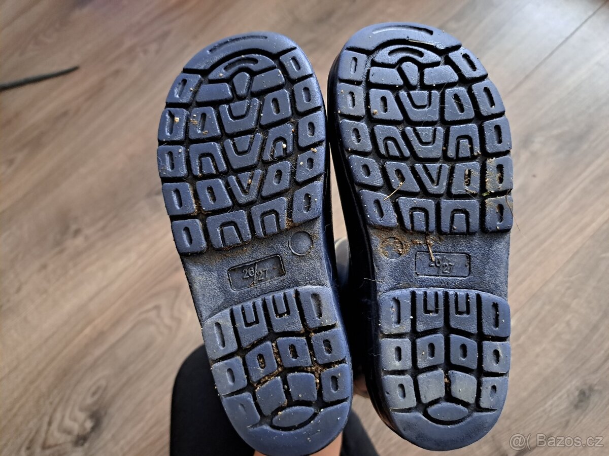 Zateplené gumáky Tchibo, vel.26/27 - 3