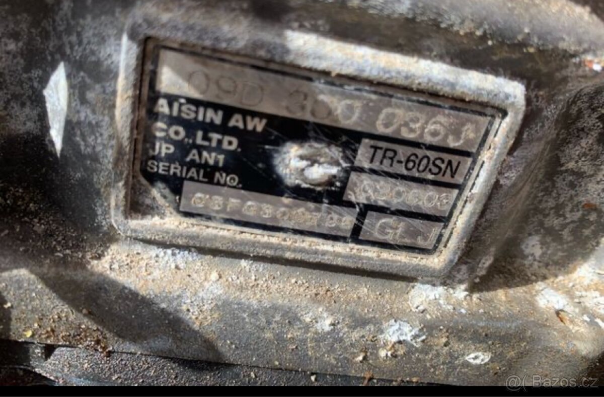 Převodovka VW touareg 3.2i - 3