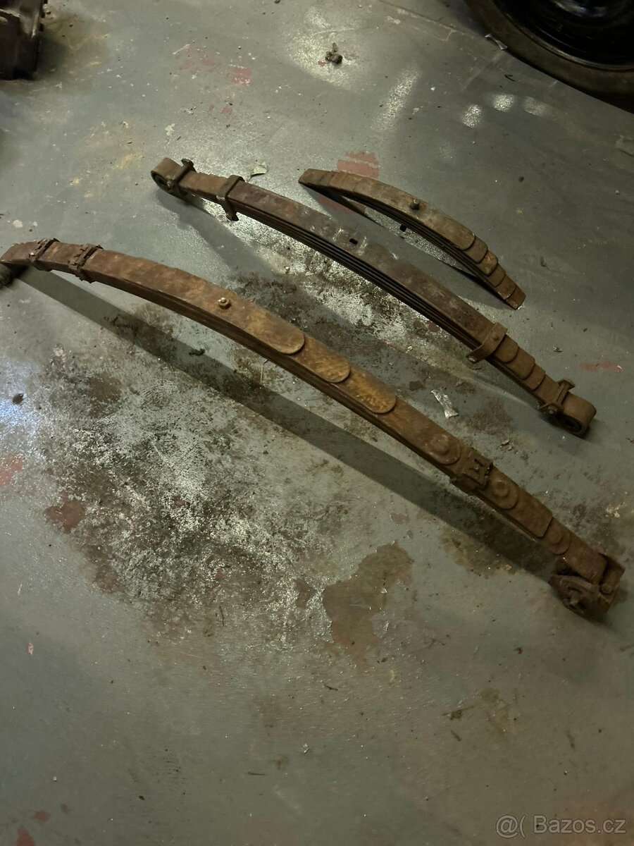 Listové perá veterány ŠKODA - 3