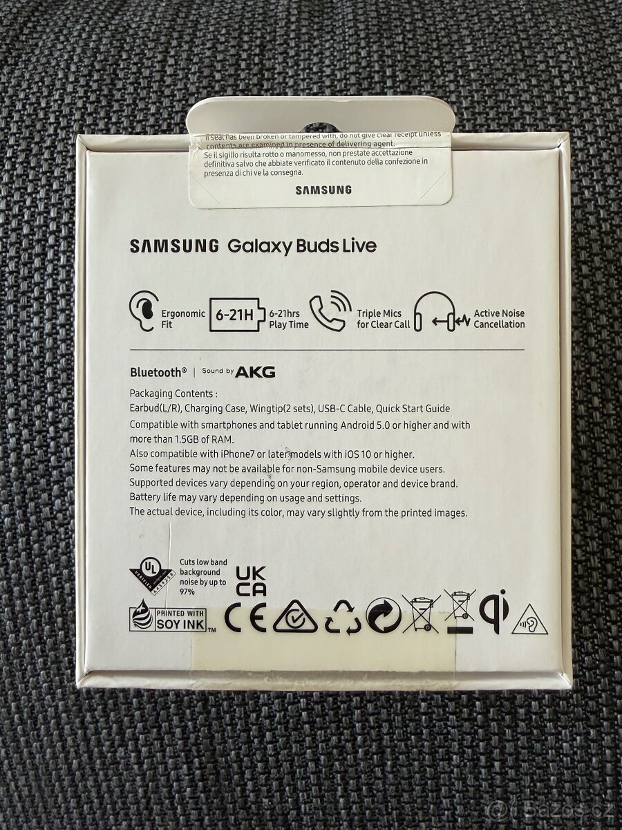 Samsung Galaxy Buds Live - nepoužité - 3