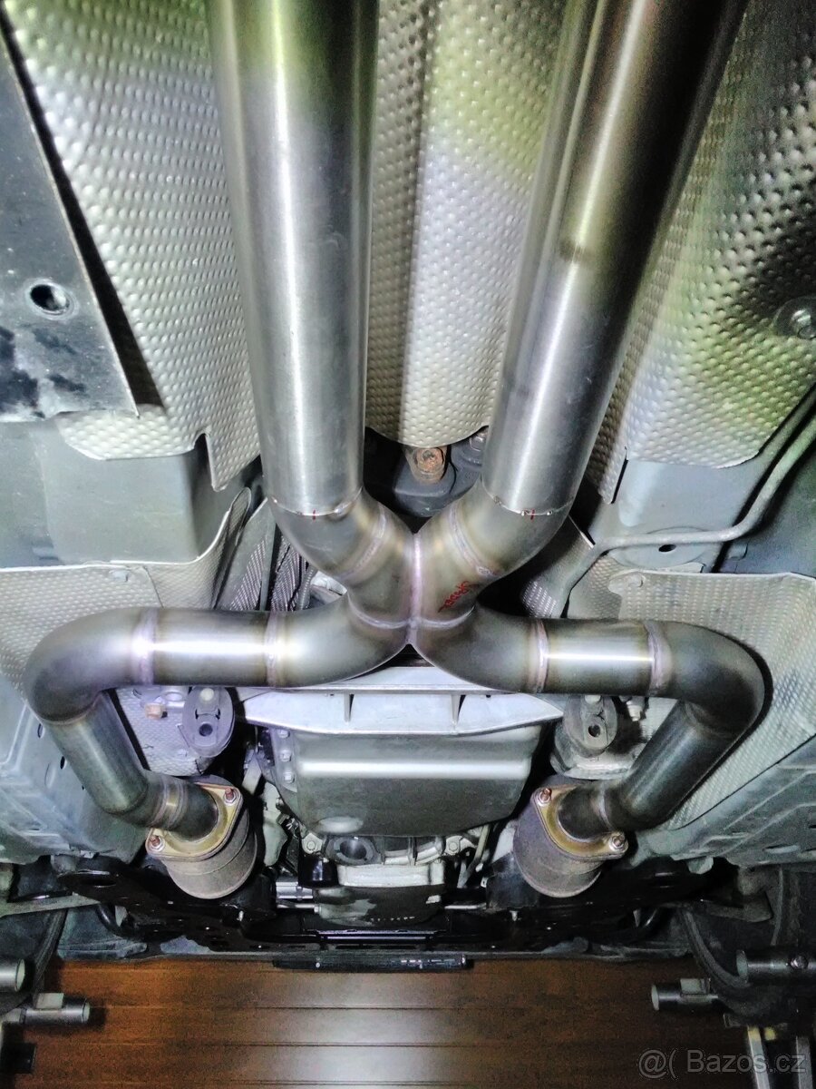 GM Bitter 6.0 V8 duální Cat-Back nerezový výfukový systém