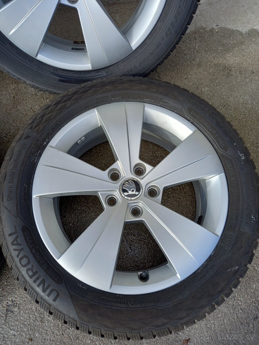 Helios zimni Originál kola skoda superb - 3