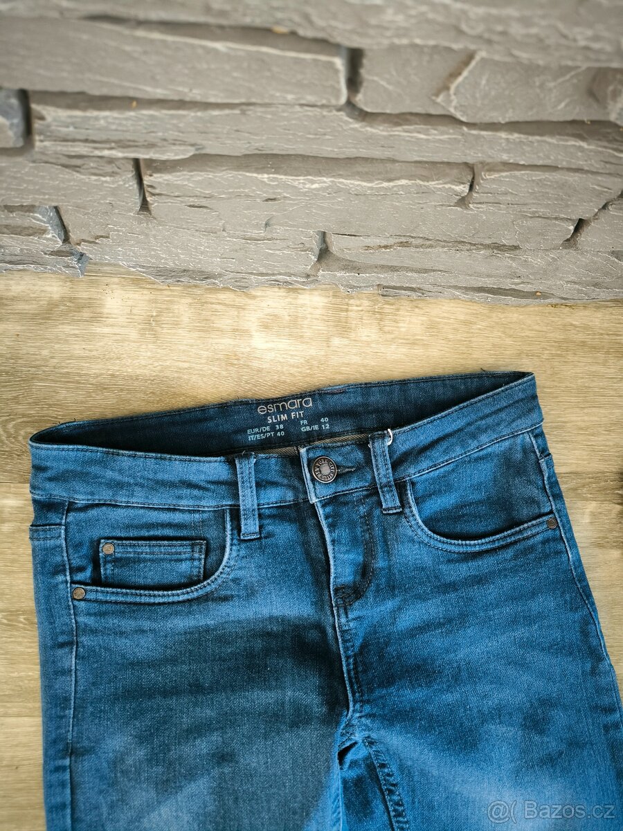 Dámské kalhoty, rifle, džegíny vel. S - 3