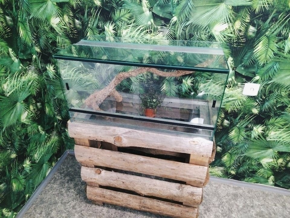 Terárium 100x40x40 cm se šoupacími dvířky - 3