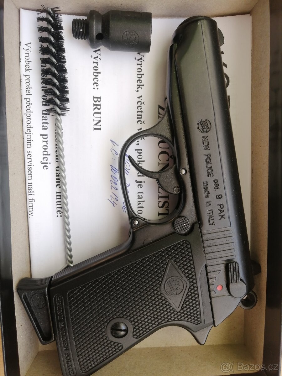 PLYNOVÁ PISTOLE BRUNI NEW POLICE cal. 9mm - 3