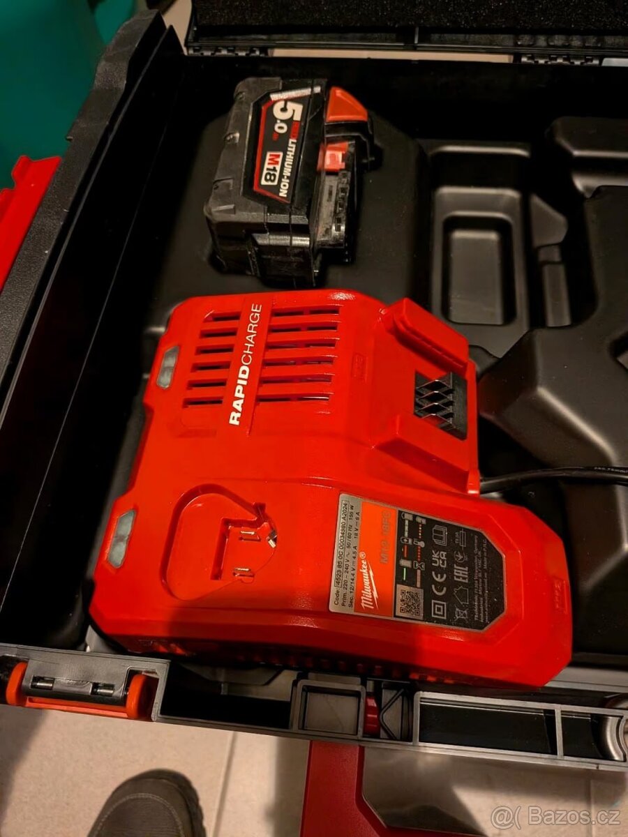 Milwaukee Fuel akumulátorový rázový utahovák m18 fiw2f12-OX - 3