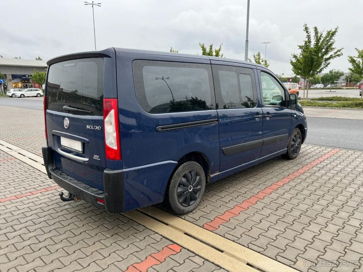 Fiat Scudo 2.0 JTD 8 míst po 1. maj. v ČR TZ long - 3